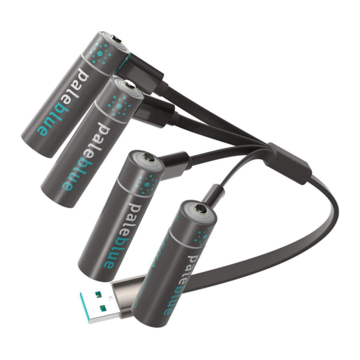 PALE BLUE AA BATTERY
