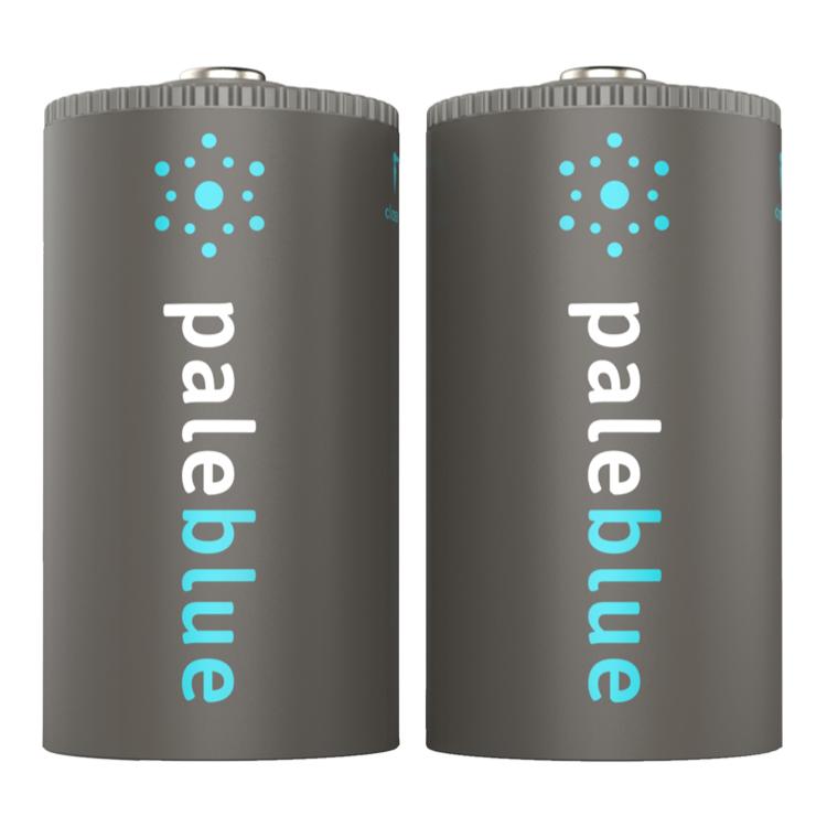 PALE BLUE D-CELL BATTERY