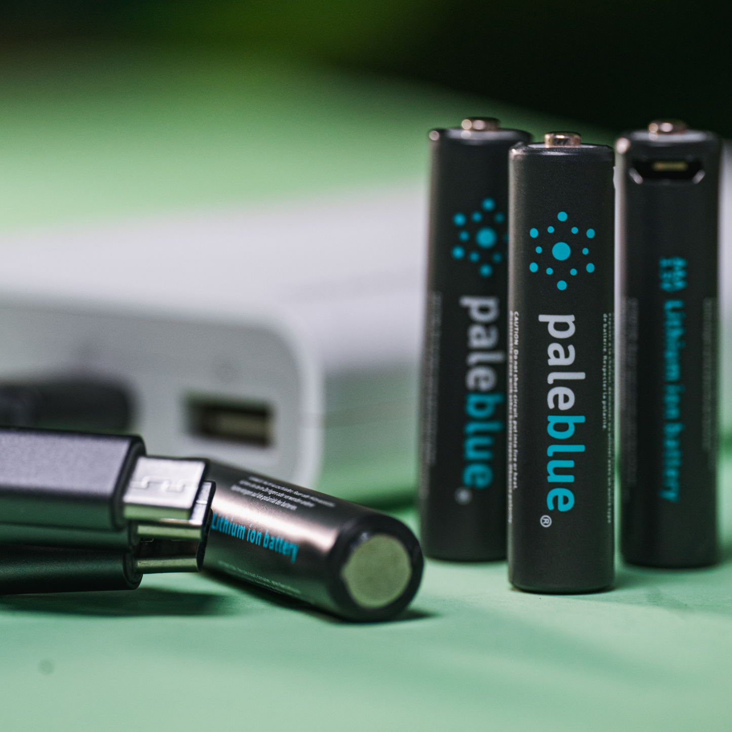 PALE BLUE AAA BATTERY